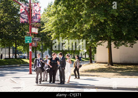 Street Scene, Chinatown, Vancouver, Canada, Stock Photo