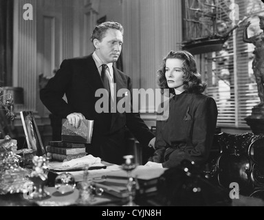 Katharine Hepburn; Spencer Tracy Keeper of the Flame 1942 Director: George Cukor Stock Photo