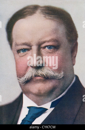 William Howard Taft, 1857 to 1930. 27th President of the United States. Stock Photo