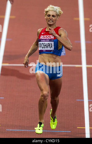 Antonina Krivoshapka (RUS) competing in the women's 400m first round at