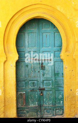 Doorway in Rabat, Morocco Stock Photo