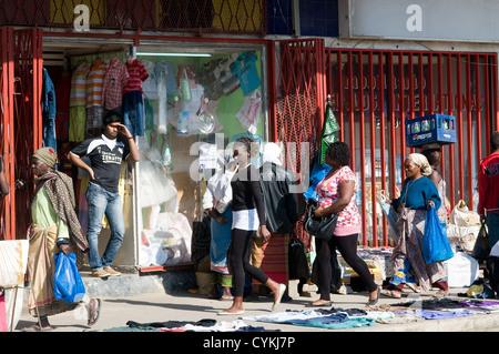 street scene, maputo, mozambique Stock Photo