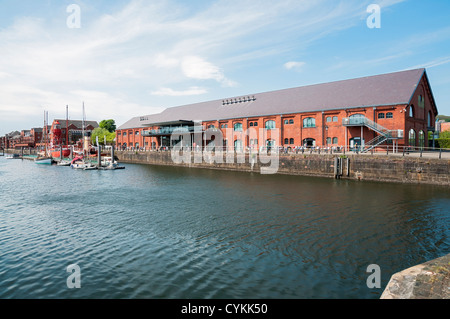 Wales, Swansea, Maritime Quarter, National Waterfront Museum Stock Photo