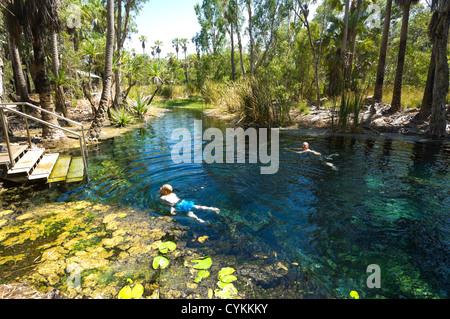 Bitter Springs, Northern Territory, Australia Stock Photo