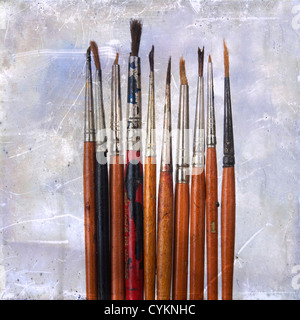 Paintbrushes Stock Photo