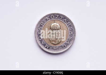 An hungarian coin Stock Photo