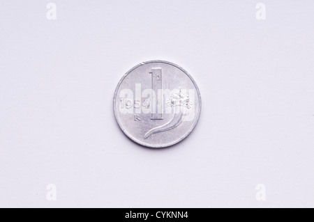 An italian coin Stock Photo