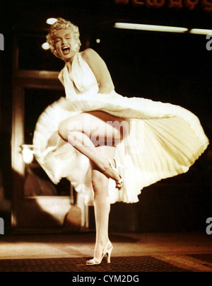 Marilyn Monroe The Seven Year Itch 1955 Director: Billy Wilder Stock Photo