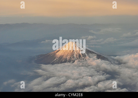 Mount Fuji, Japan's highest mountain. Stock Photo
