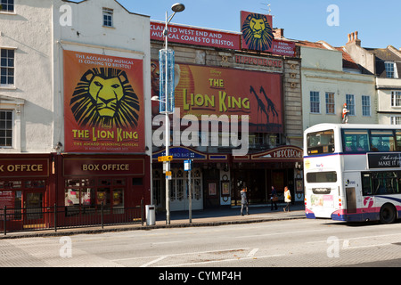 The Bristol Hippodrome, an historic theater theatre in the Bristol England UK. Stock Photo