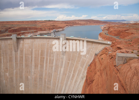 Glen Canyon Dam Stock Photo