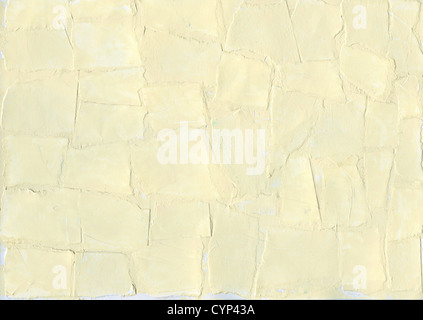 Abstract torn paper collage background, texture. Stock Photo