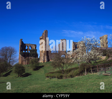 sheriff hutton castle and deerpark built in 1382 home to richard III north yorkshire uk Stock Photo