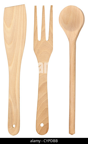 Set of kitchen utensils isolated on white background Stock Photo - Alamy