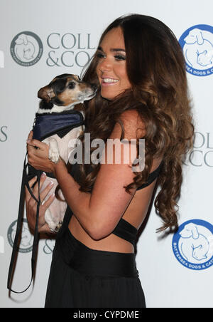 TAMARA ECCLESTONE COLLARS & COATS GALA BAL LONDON ENGLAND UK 08 November 2012 Stock Photo