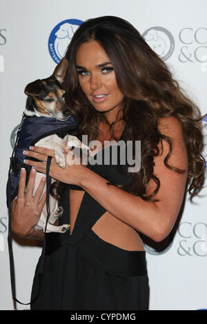 TAMARA ECCLESTONE COLLARS & COATS GALA BAL LONDON ENGLAND UK 08 November 2012 Stock Photo