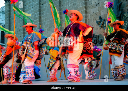 Plaza Tapatia Dancers from Guerrero State performing at carnival  American Classic Classical Cultural Cultures Destination Stock Photo