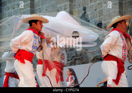 Plaza Tapatia Guerrero folk dance performance in carnival  American Classic Classical Cultural Cultures Destination Stock Photo