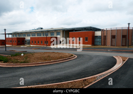 A new school, part of La Courondelle development on the outskirts of Beziers in southern France. Stock Photo
