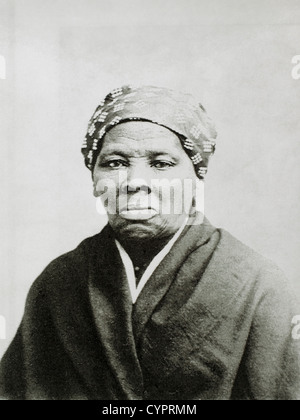 Harriet Tubman (1820-1913),  American Abolitionist, Portrait, Circa 1885 Stock Photo