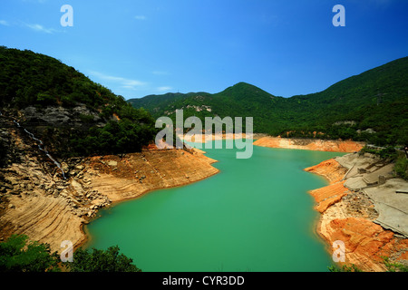 Tai Tam Reservoirs in Hong Kong Stock Photo