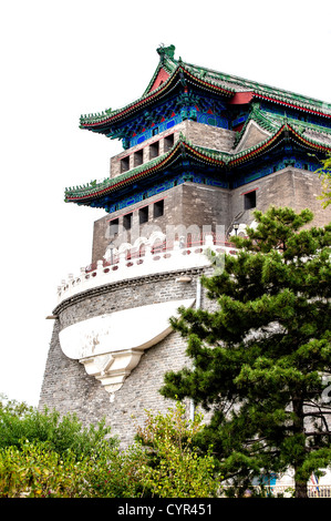 The arrow tower of Zhengyangmen, located at the south side of Tiananmen square, Beijing Stock Photo