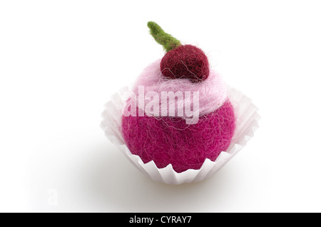 colorful felt praline Stock Photo