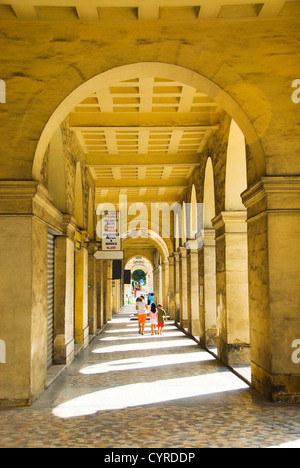 Archway of an embassy building, American Embassy Building, Valletta, Malta Stock Photo