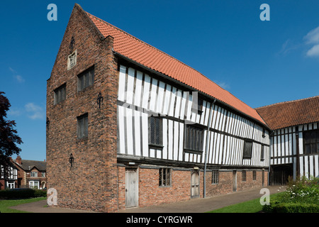 Gainsborough's Medieval Old Hall, Lincolnshire, UK -1 Stock Photo