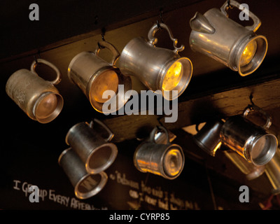 The interior of Ye Olde Smugglers Inne in Alfriston,England. Stock Photo