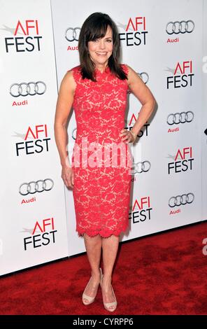 Sally Field at arrivals for AFI FEST 2012 Closing Night Premiere of LINCOLN, Grauman's Chinese Theatre, Los Angeles, CA November 8, 2012. Photo By: Dee Cercone/Everett Collection Stock Photo