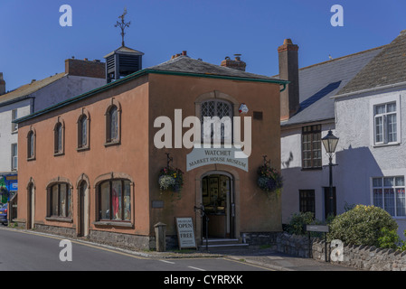 watchet village town somerset england uk Stock Photo