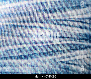 Striped jeans texture Stock Photo