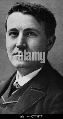 Thomas A Edison, American inventor Stock Photo
