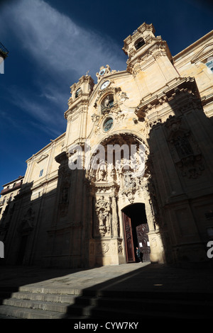 Santa Maria church in San Sebastian, in the Basque Country. Stock Photo