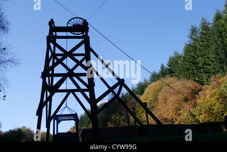 Pithead Hopewell Colliery Forest of Dean Gloucestershire England UK ...