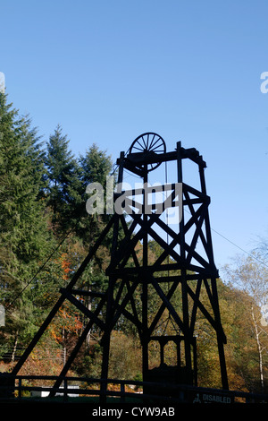 Pithead Hopewell Colliery Forest of Dean Gloucestershire England UK ...