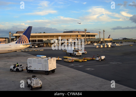 Honolulu International Airport, Oahu, Hawaii, USA Stock Photo