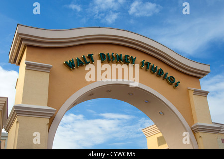 Walt Disney Studios Entrance at Disneyland Paris (Euro Disney) Stock Photo
