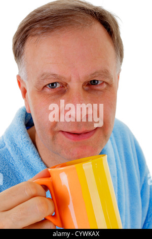 man with coffee Stock Photo