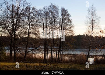 Kottlasjön, Kottla lake, Lidingö (Sweden) Stock Photo