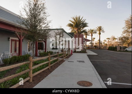 Brownwood in The Villages, Florida. A golf retirement community for adults 55 and above. Stock Photo