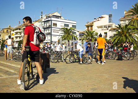 -Cambrils Gold Coast- Tarragona, Catalonia, Spain. Stock Photo