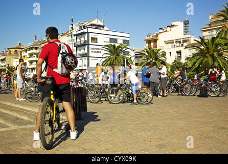 -Cambrils Gold Coast- Tarragona, Catalonia, Spain. Stock Photo