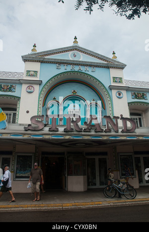 The old Strand Theatre on Duval Street, Key West - now a Walgreens pharmacy Stock Photo