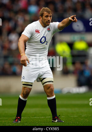 CHRIS ROBSHAW ENGLAND RU TWICKENHAM MIDDLESEX ENGLAND 10 November 2012 Stock Photo