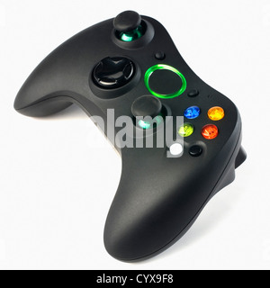 Close-up of a video game controller Stock Photo