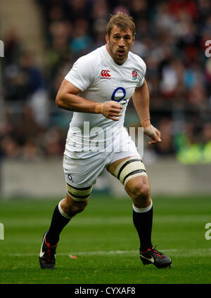 CHRIS ROBSHAW ENGLAND RU TWICKENHAM MIDDLESEX ENGLAND 10 November 2012 Stock Photo