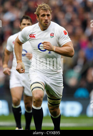 CHRIS ROBSHAW ENGLAND RU TWICKENHAM MIDDLESEX ENGLAND 10 November 2012 Stock Photo