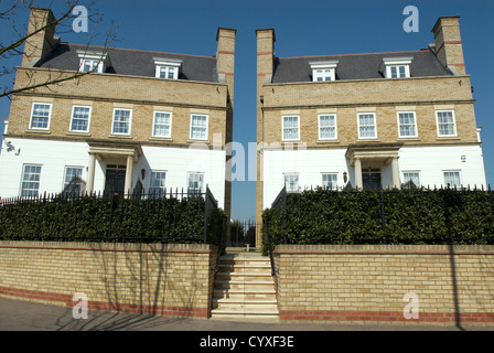 Luxurious modern housing development Chelmsford Essex UK Stock Photo